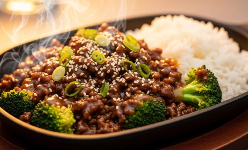 Honey Garlic Ground Beef & Broccoli Recipe – A Sweet & Savory Delight
